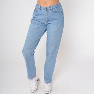 Vintage 90s DKNY “In Women We Trust” High Rise Mom Jeans